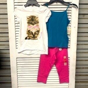 Kitty Cat 3 Piece Set size M 7-8